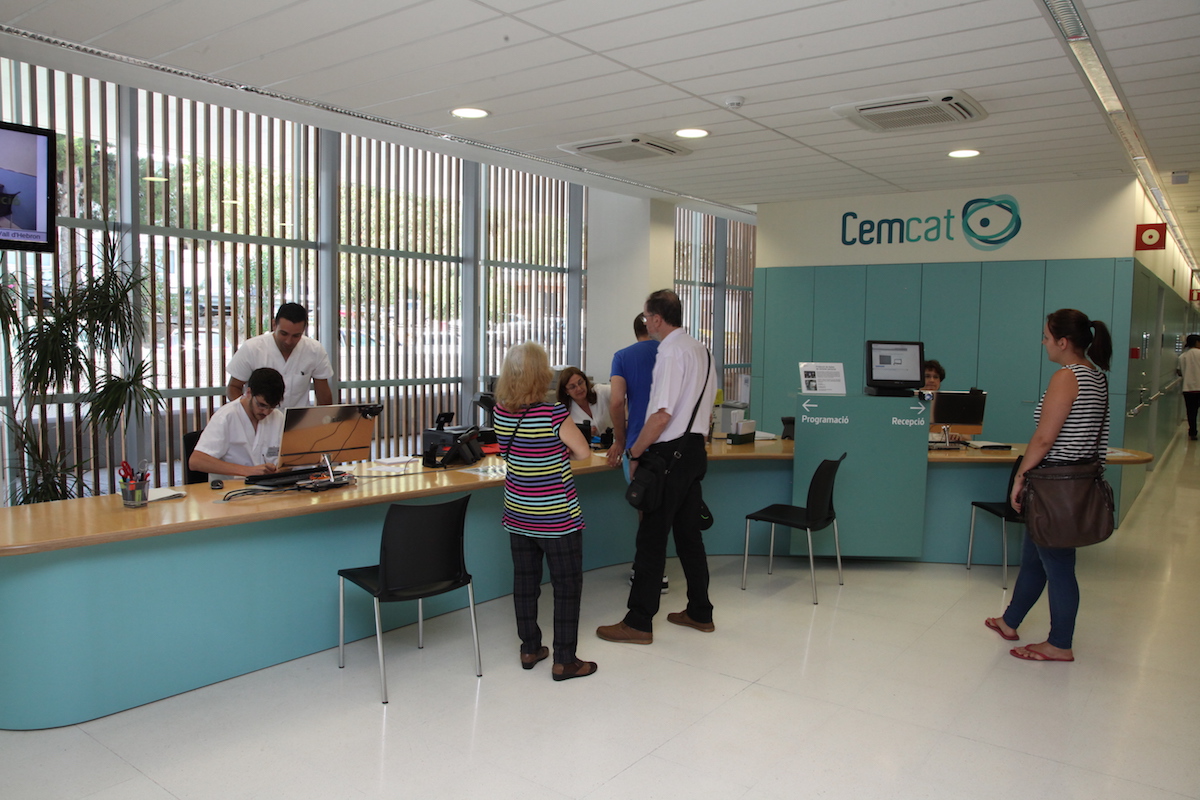 Recepción del Centro de Esclerosis Múltiple de Cataluña (Cemcat)